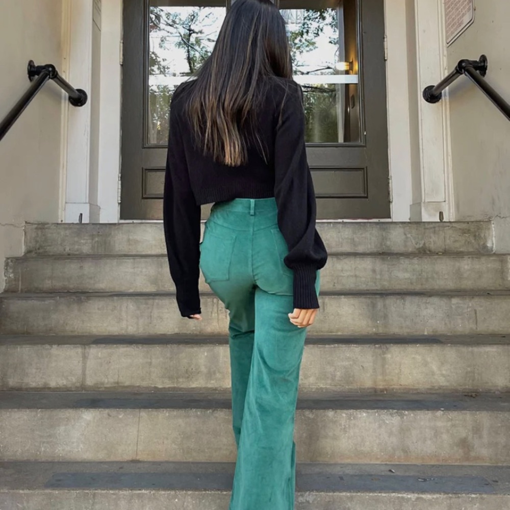 Nadia green pants